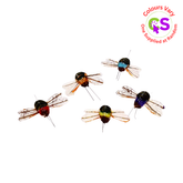 CRAFT DECOR MUSHROOM BEES