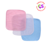 6PC WASH CLOTHS SIZE 20X20CM