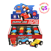 FRICTION POWERED FLIP OVER TOY STUNT CAR