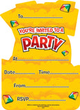 MIXELS-6PC INVITE CARDS W/ ENVELOPES