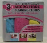 2PK MICROFIBRE CLEANING CLOTHS