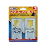 2 PK METAL MOUSE TRAP SMALL