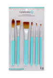 6 PK FONDANT CAKE DECORATING BRUSH SET