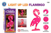 LIGHT UP LED FLAMINGO