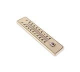 WOODEN WALL THERMOMETER