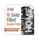 16 SOAP FILLED SCOURER PADS