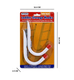LADDER STORAGE HOOKS TWIN PACK