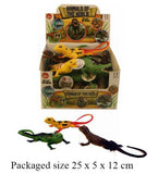 ASSORTED TOY LIZARD & CROCODILE SERIES