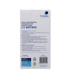 SHOWER HOSE 1.5 METRES STAINLESS STEEL