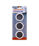 3PK IRON ON HEMMING TAPE KIT
