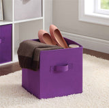STORAGE BIN PURPLE
