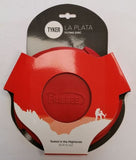 PET BUDDIES DOG FLYING FRISBEE RED 19CM X 2CM