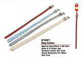 PET BUDDIES SPARKLING DOG COLLAR 46.5CM
