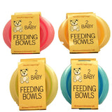 350ML ASSORTED 2PK BABY FEEDING BOWL 13.5CM X 3.5CM