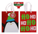 2 PK ASSORTED XMAS GIFT BAG