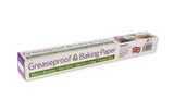 GREASEPROOF & BAKING PAPER 30CM X 8M