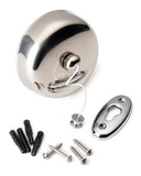 CHROME BATHROOM RETRACTABLE CLOTHESLINE