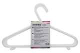 10PC CHILDREN CLOTHES HANGERS -WHITE