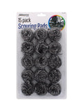 15PK SCOURING PADS