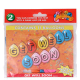 GET WELL SOON 11 BALLOONS