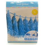 Tassel Garland Blue 3M