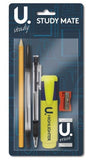6PC STUDY MATE STATIONERY SET