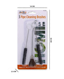 3PK ASSORTED PIPE CLEANING BRUSHES