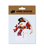ASSORTED XMAS WOODEN HANG DECOR