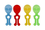 12PCS ASSORTED ALIEN CLOTHES PEGS
