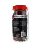 ASSORTED SIZE BUNGEE CORD W/FASTENING HOOKS