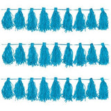 TASSEL GARLAND BLUE- 3M