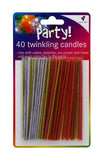 40 TWINKLING CANDLES