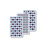 3PK VELOUR PRINTED TEA TOWEL