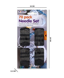 70PK NEEDLES SET