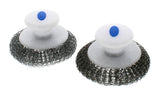 2PK SCOURING PADS WITH HANDLES
