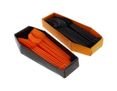 12 PC CUTLERY SET IN COFFIN BOX