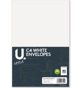 12PK C4 PEAL & SEAL ENVELOPES WHITE 22.9 X 32.4CM