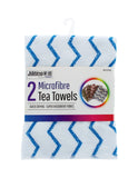 2PCS MICROFIBER TEA TOWELS