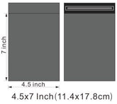 100PK WATERPROOF MAILING BAG 4.5 X 7IN
