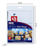 7PK MEDIUM MAIL BAGS 24X32CM