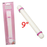 PLASTIC ROLLING PIN W/ BAND