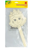 CRAYOLA WOODEN PRINCESS PLAY MASK