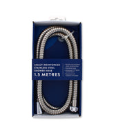 SHOWER HOSE 1.5 METRES STAINLESS STEEL