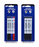 4 DRY-WIPE BOARD MARKERS