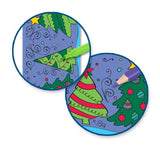 ART THERAPY WASHI TAPE CHRISTMAS TREES