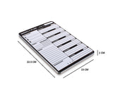 LARGE MAGNETIC WEEKLY PLANNER