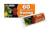 60 HEAVY DUTY SWING BIN LINERS ROLL