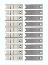 20 PC TAG EMBELLISHMENTS PLATINUM