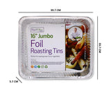 16" JUMBO FOIL ROASTING TINS