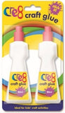 CRE8 2PK STICK IT WASHABLE CHILDREN GLUE CLEAR 80ML